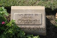 Ismailia War Memorial Cemetery - Vidler, Madeline May